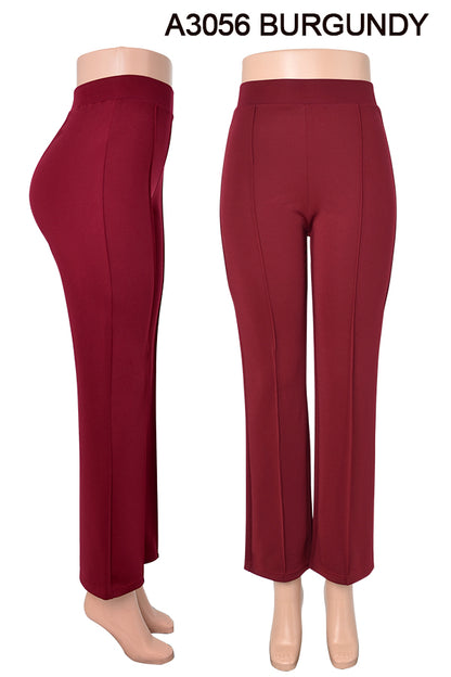 High Waist Crepe Pants