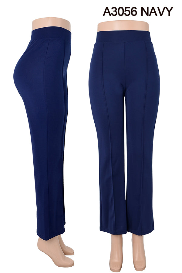 High Waist Crepe Pants