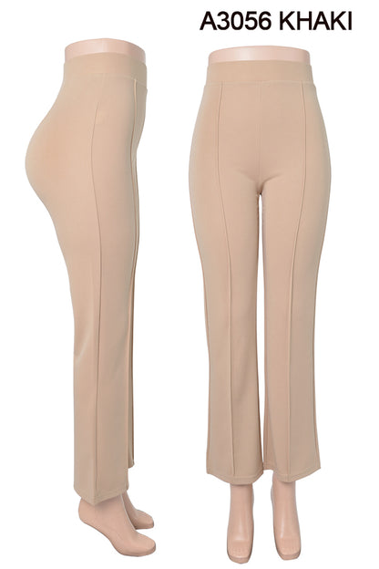 High Waist Crepe Pants