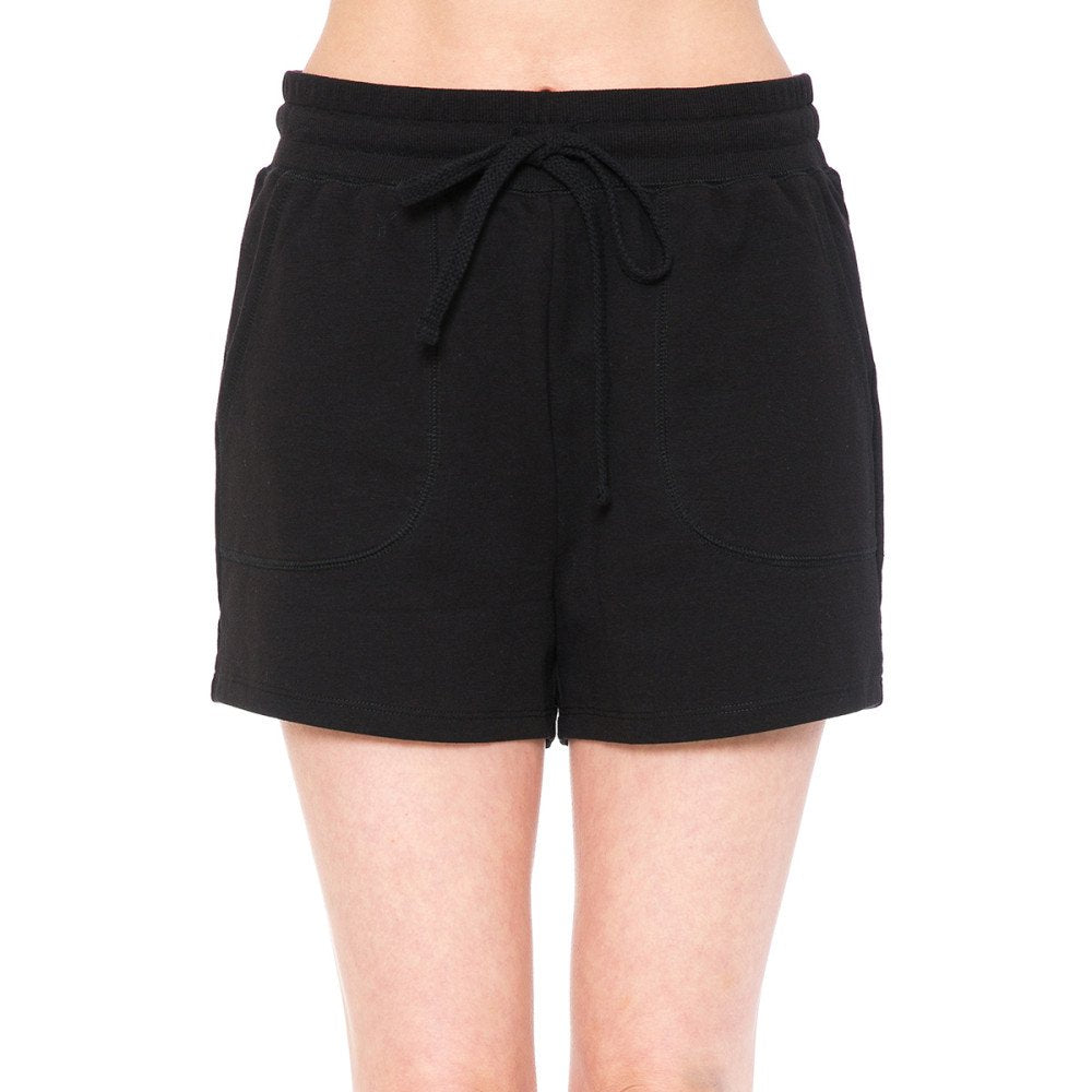 French Terry Drawstring Shorts