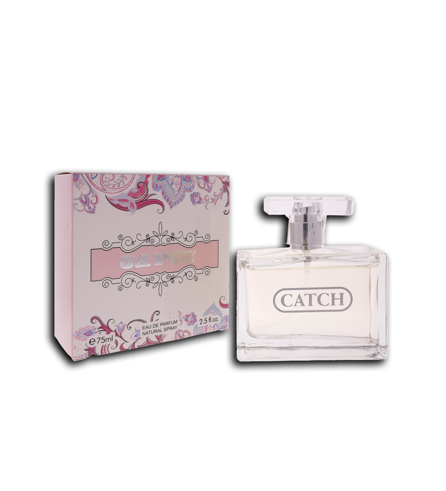 Catch - Inspired by Coach Signature - 2.5 oz - Fragrant flowers (Rose Tea, Jasmine, and Gardenia), Women Eau de Parfum