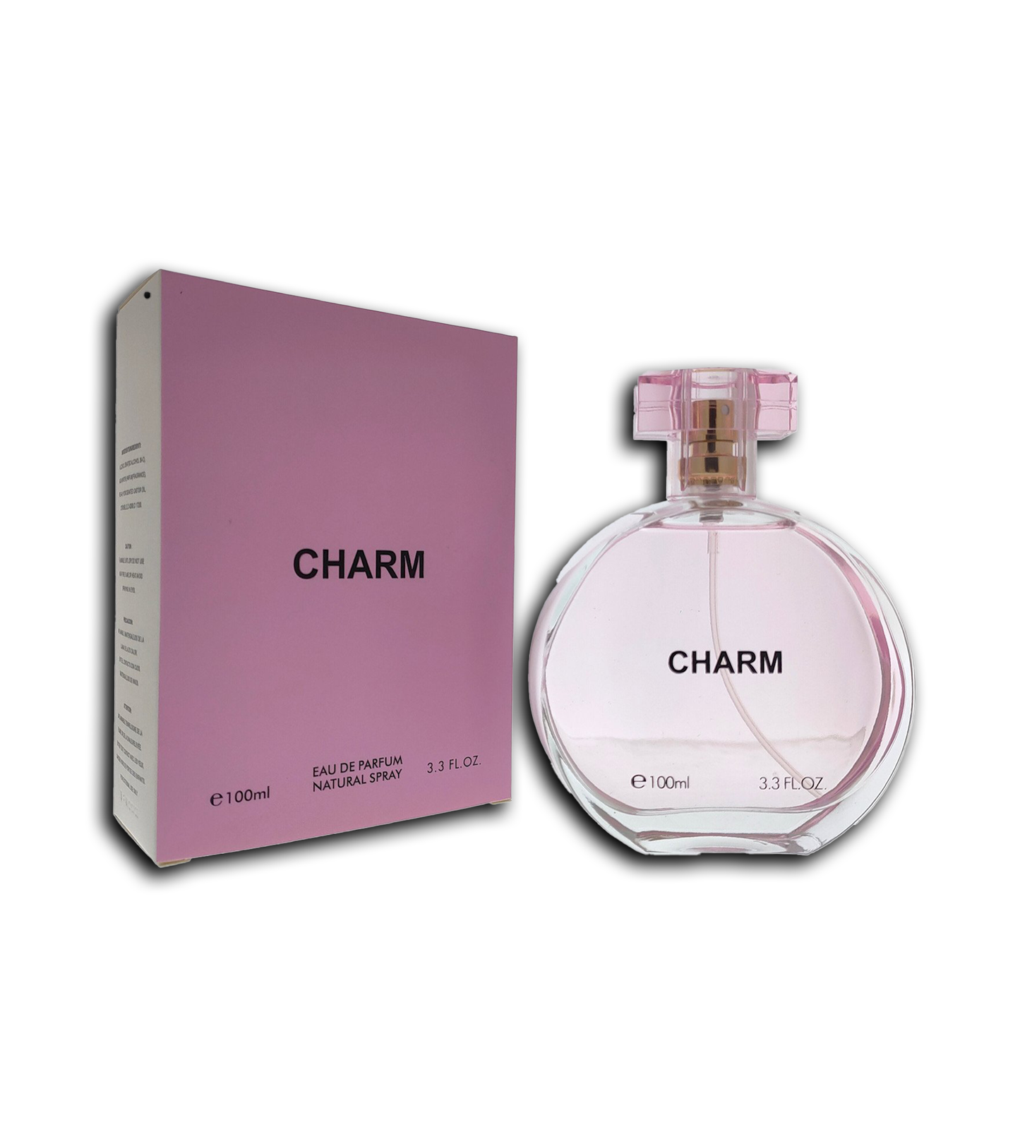 Charm Perfume - Inspired by Chanel Chance - 3.3 oz - Floral-Fruity, Tendre, Fantasy, Radiance Fragrance - Women Eau de Parfum