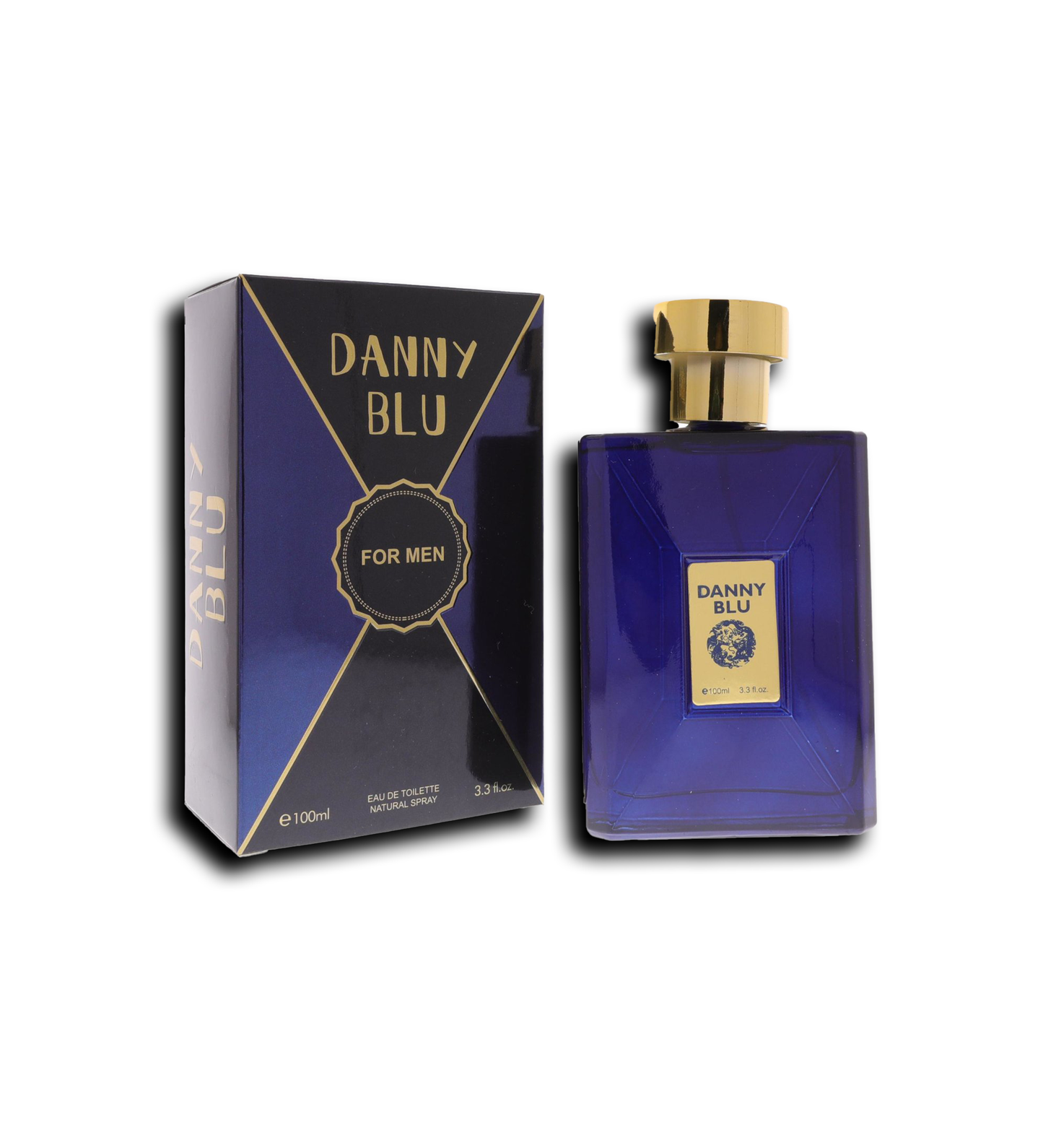 Danny Blue - Inspired by Vresace's Dylan Blue - 3.3 oz - Modern, Fresh, Incisive, Intense, Profound, and Sensual, Earthy & Woody - Men Cologne - Eau de Toilette