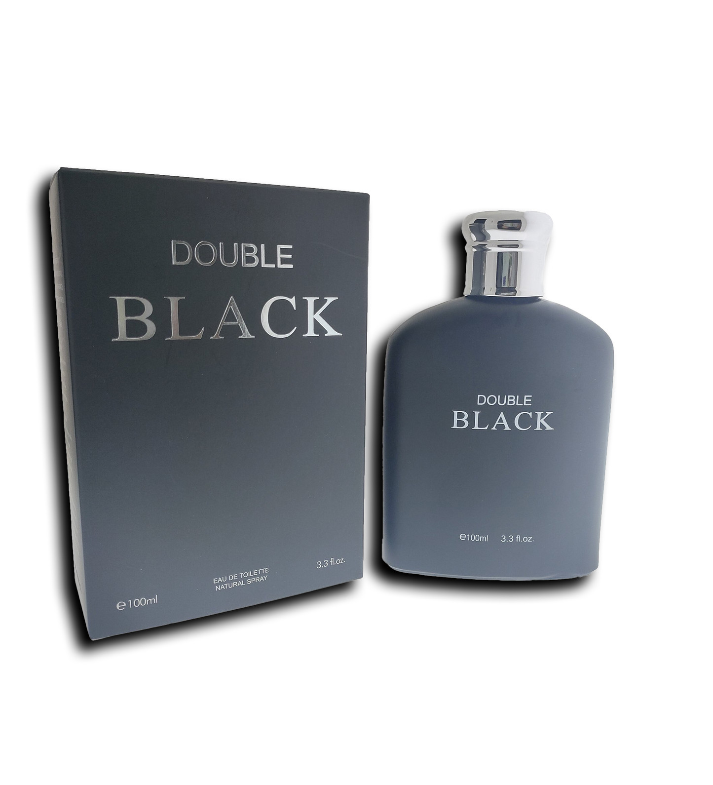 Double Black - Inspired by Ralph Lauren's Polo Black - 3.3 oz - Sophisticated. Sensual. Mysterious, Woody, Fresh Fragrance - Men Cologne - Eau de Toilette