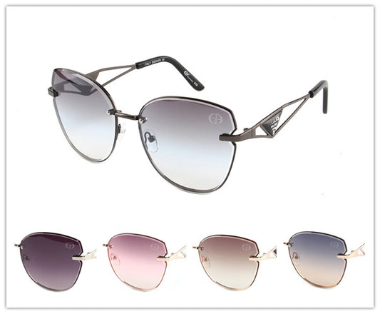 Women's Luxury Elegant Metal Sunglasses