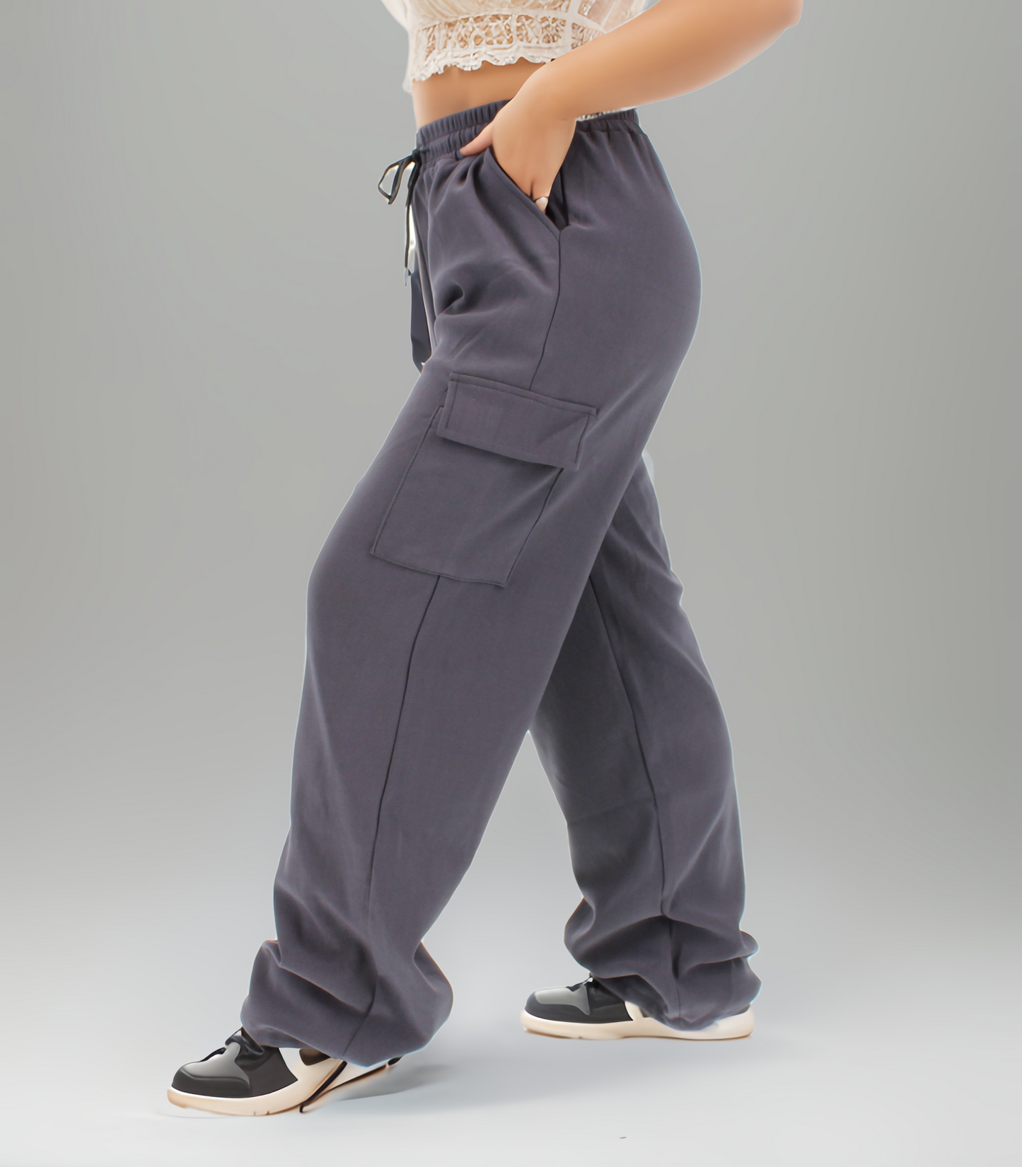 Wide Leg Cargo Pants