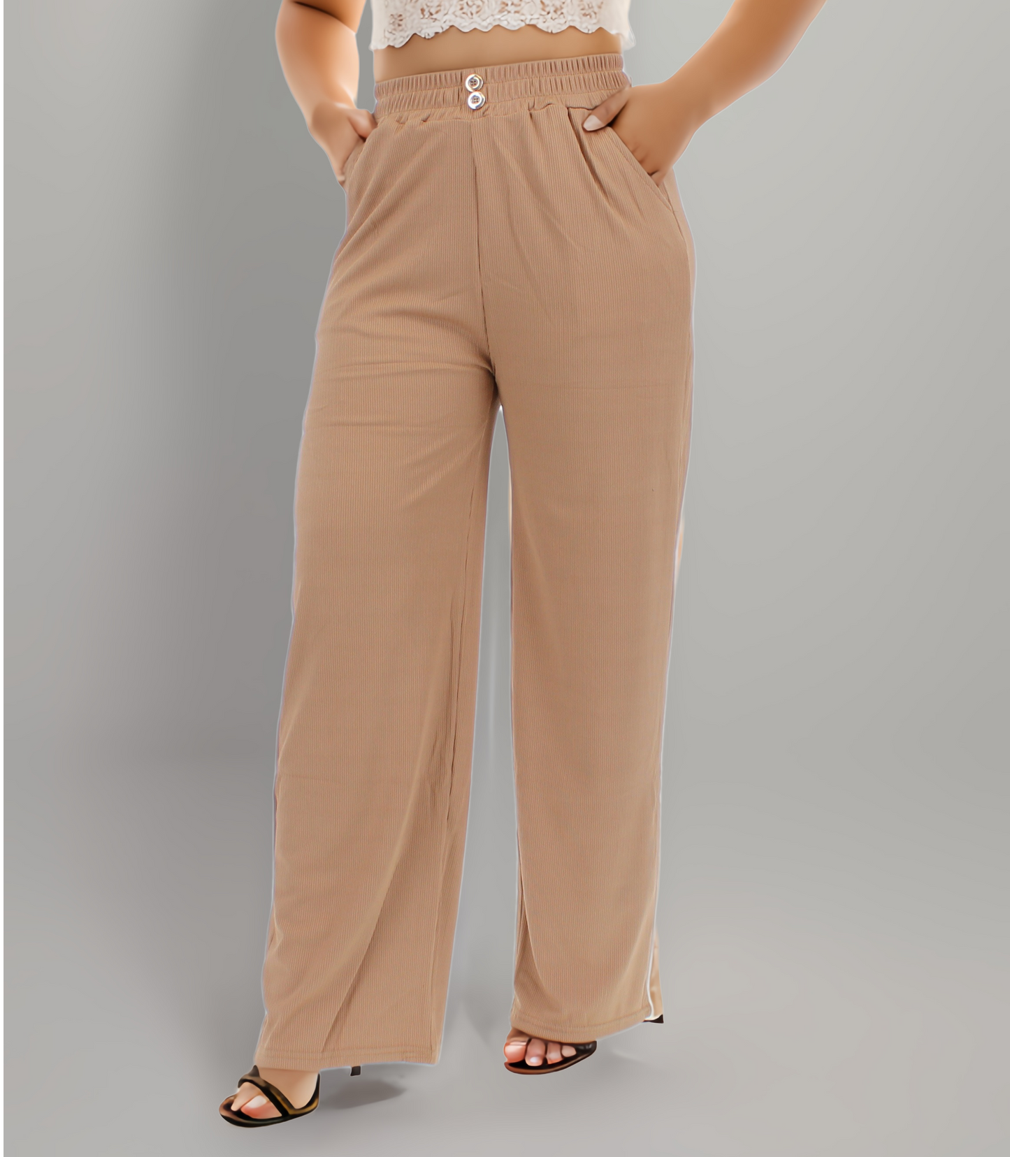 Ultrasoft Wide Leg Palazzo Pants