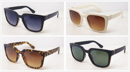 Retro Square Frame Sunglasses