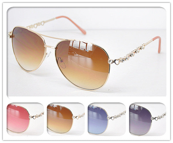 Women's Classic Aviator Sunglasses