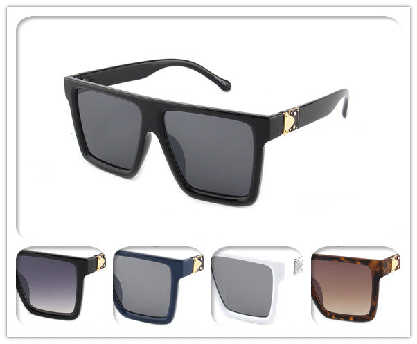 Unisex Square Frame Luxury Sunglasses