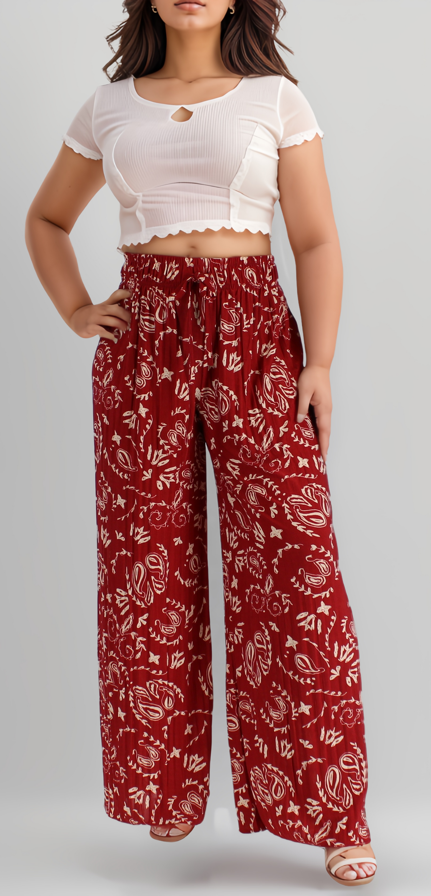 Paisley Palazzo Pants