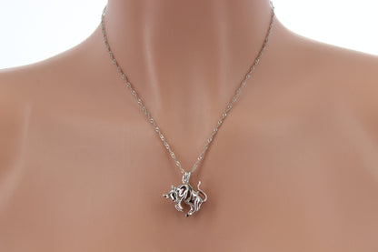 Zodiac Love Pearl Necklace