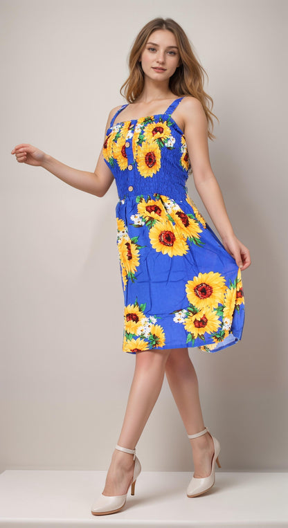 Sunflower Mini Dress